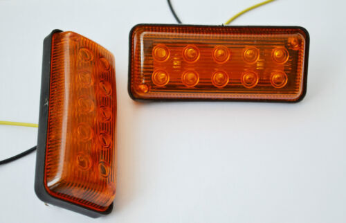 56 Amber LED Light Bar Tow Truck Roll Back Wrecker W/ Alley,Brake & Turn Signal - Foto 6