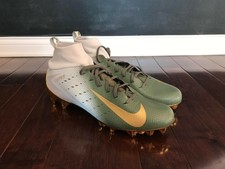 gold nike vapor football cleats