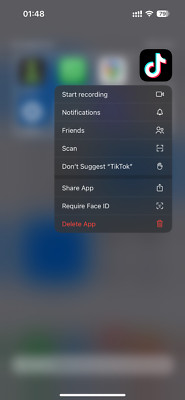 iPhone 14 Pro With TikTok Installed. 