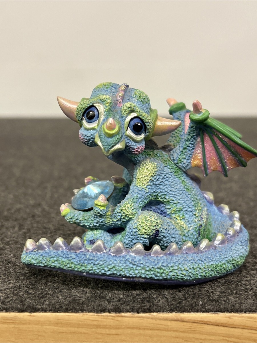 Lot Of 7 Franklin Mint Mood Dragons! So cute! Limited Edition