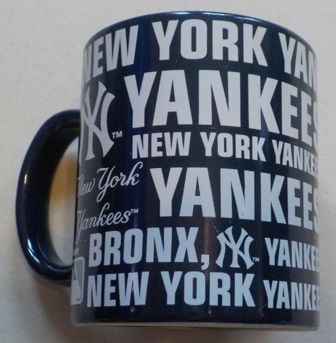 New York Yankees 12 oz. TAZA DE CAFÉ DE CERÁMICA MLB MERCANCÍA GENUINA TAZA BOELTER - Imagen 2 de 4