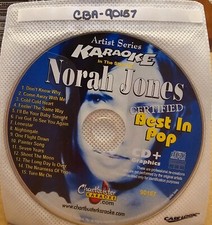 90157 NORAH JONES     CHARTBUSTER KARAOKE LOT SH