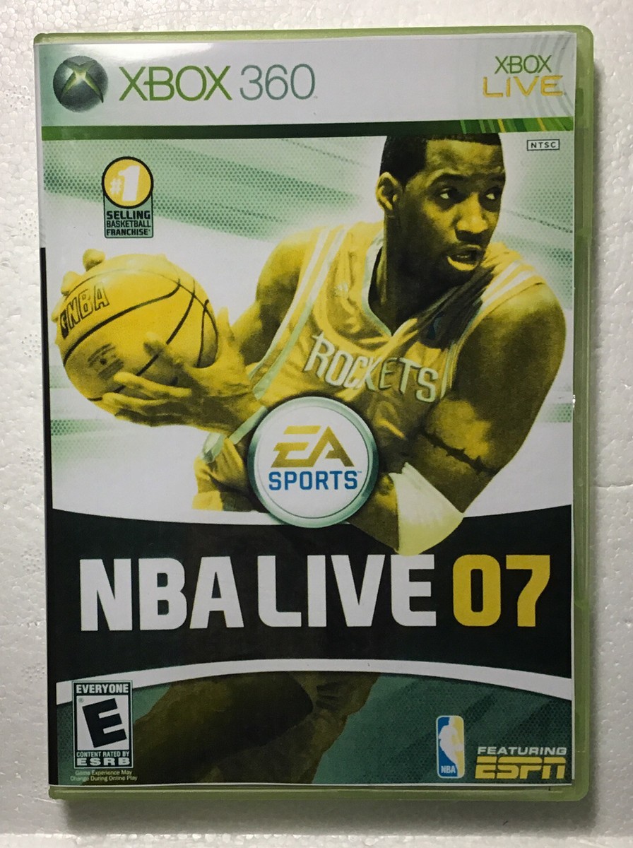 NBA Live 07 (Microsoft Xbox 360, 2006) CLEAN TESTED 14633152807