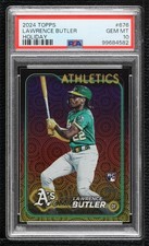 2024 Topps Series 2 Holiday Lawrence Butler #676 PSA 10 GEM MT v1x