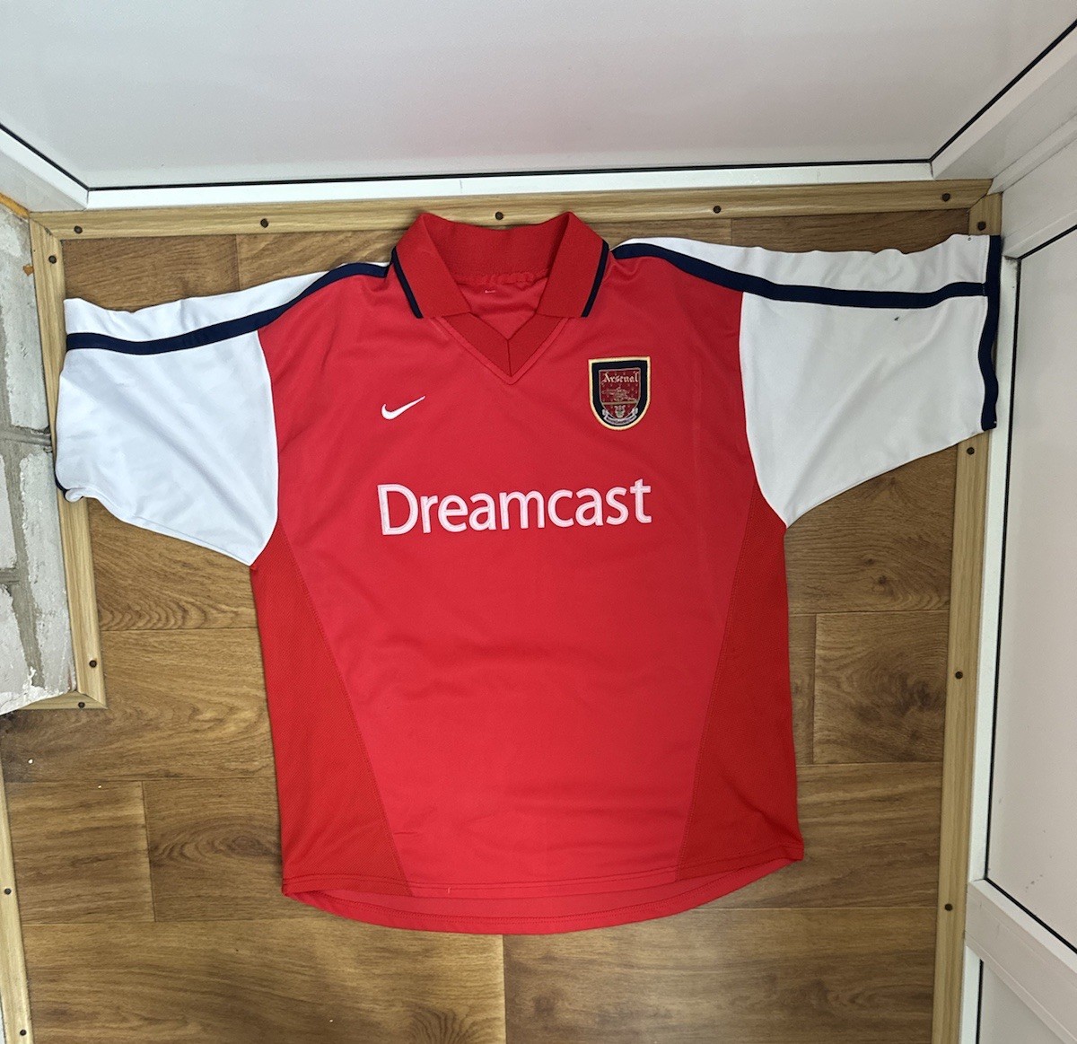 Arsenal FC 2000 2001 Home Football Shirt Soccer Jersey Nike