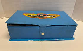 E2 Galoob MicroMachines 4X4 Campout Playset Blue Case Complete 1990