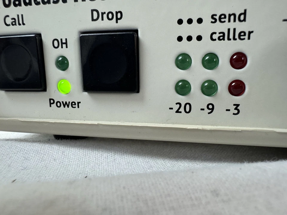 JK Audio Broadcast Host Digital Hybrid Audio Phone Line Interface As-Is Power - Image 3 of 4