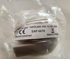 ADATTATORE TRIPOLARE PER FILTRO ADSL  - NUOVO - SAP 4476