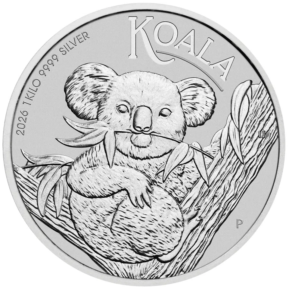 Silbermünze 1kg Koala 2026 - Australien - Anlagemünze - ST - Bild 2 von 3