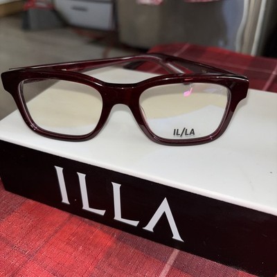 ILLA EYEGLASSES FRAMES/ CORRADO 51/19/135 Burgundy BRAND NEW!!