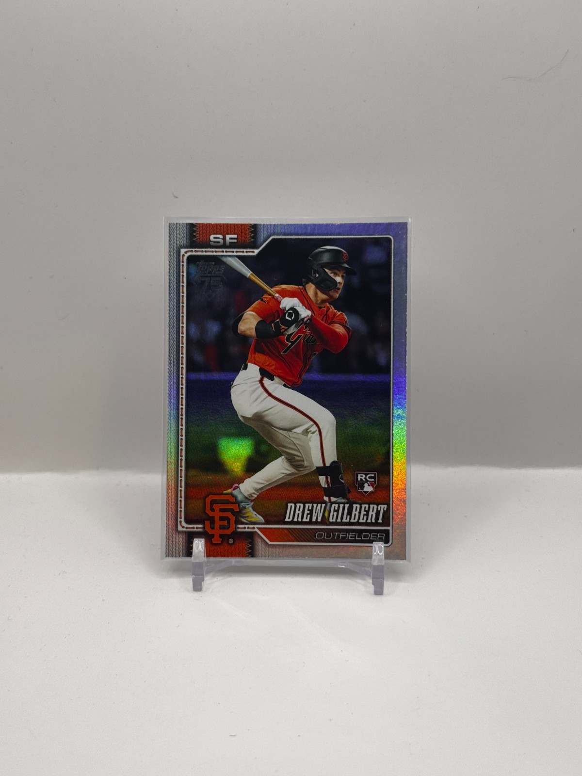 2026 Topps Series 1 - Drew Gilbert #155 - Rainbow Foil