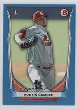 2014 Bowman Draft Blue 206/399 Austin Gomber #DP109 5w0