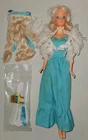 Vintage 1975 Deluxe Quick Curl Barbie No 9217 with Original Accessory Pieces
