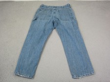 Vintage Lee Jeans Adult W38 L30 Blue Carpenter Straight Denim Mens Workwear 90s