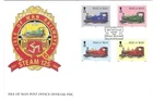 Isle of Man Comm/FDC -  Steam 125 - 1998(IOM251)