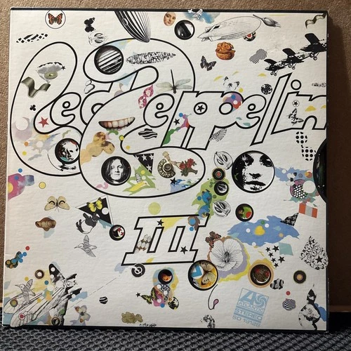 Led Zeppelin III 3 / SD 19128 Vinyl LP /  1970 Working Wheel Atlantic / Clean NM