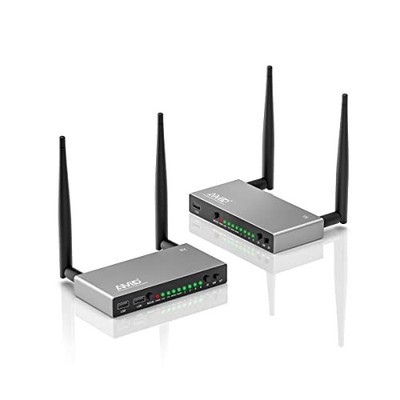 AIMIBO Wireless HDMI Transmitter/Receiver [Supports Add-on Receivers] [KVM/IR