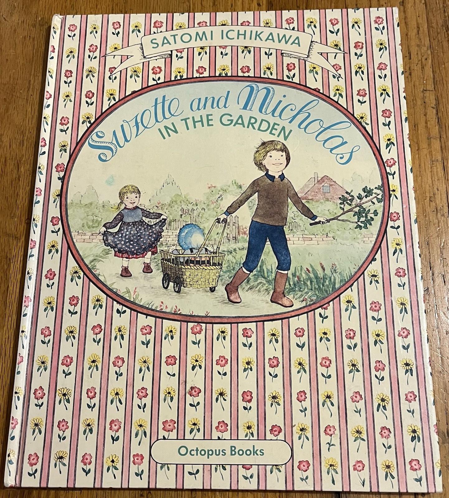 SUZETTE AND NICHOLAS IN THE GARDEN : by Satomi Ichikawa : vintage