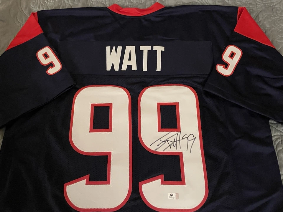 Футболка с автографом JJ WATT Houston Texans НА ЗАКАЗ с сертификатом подлинности ОЧЕНЬ КРАСИВАЯ! 🔥 - Изображение 2 из 4