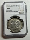1900-O/CC Morgan Silver Dollar NGC XF40 TOP 100 Variety