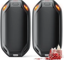 2-in-1 Rechargeable Hand Warmers 3 Heat Levels USB-C Portable Pocket Heater