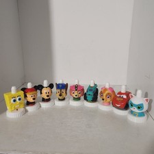 Good 2 Grow Juice Toppers Lot of 9 Mixed Paw Patrol Cars Mickey Mouse