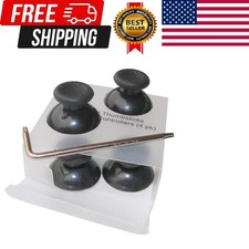 Black Xbox 360 Replacement Thumbsticks 4 Pack Plus Torx T8 Security Screwdriv...
