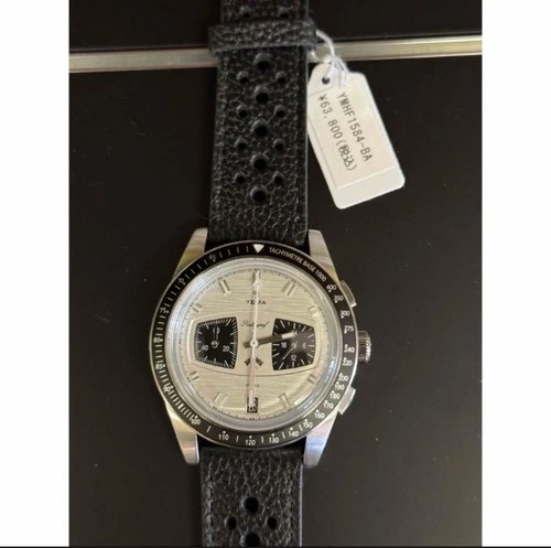 YEMA Rallygraf Chronograph reverse Panda ＹMＨＦ１５８４－ＢＡ Black :JP
