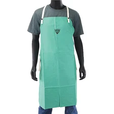 West Chester Protective Gear 7080/36 Fr Welding Apron, Sateen, 9 Oz, 36 In