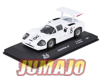 24H231 Voiture 1/43 IXO 24 Heures Mans CHAPARRAL 2F 1967 B Johnson #8