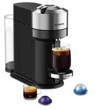 Nespresso Vertuo Next Coffee & Espresso Maker  CHROME ENV120C - NEW IN BOX