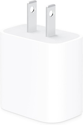 Original Apple 20W USB Typ C USA US Power Adapter Ladegerät Stecker MH7V2ZM/A weiß