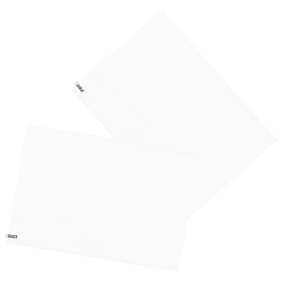 2 Pcs Self-adhesive Whiteboard Wall Stickers Dry Erase Paper Peel and