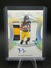 2025 Panini Flawless Kaleb Johnson Dual Patch Auto Silver RC #’d /20 - Steelers