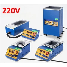 CM100S-250S Lead-free Double Digital Solder Pot Soldering Desoldering Bath 1800W