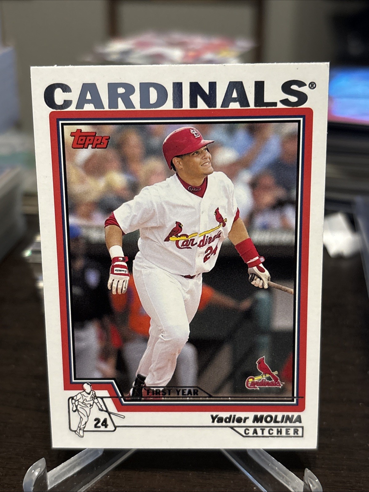 2004 Topps - Yadier Molina #324 (RC) cardinals