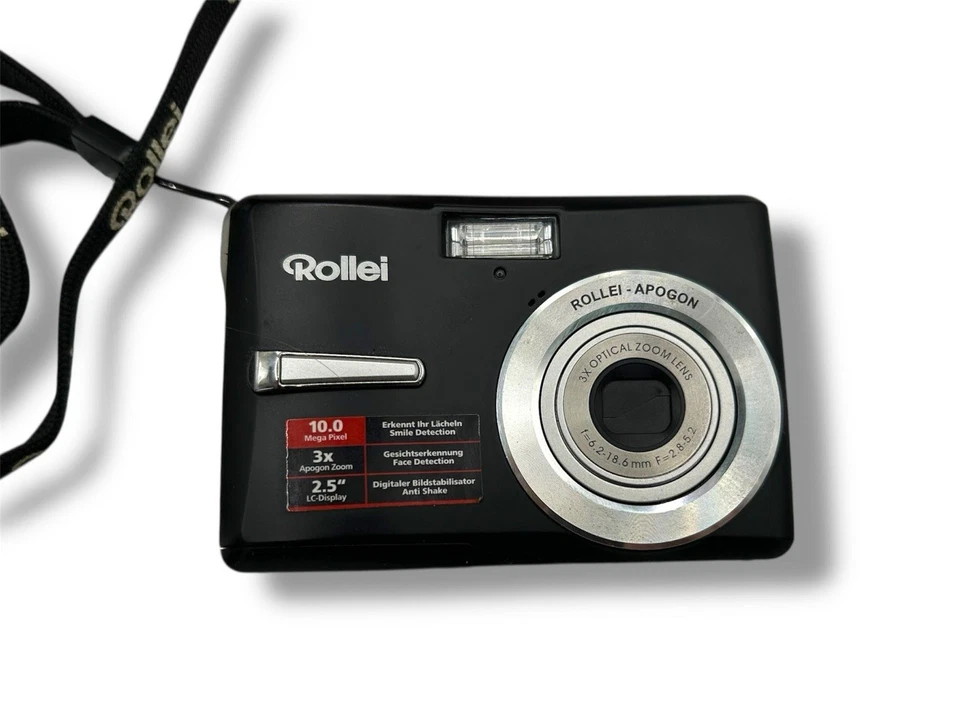Rollei Compactline 101 Digitalkamera – 10 MP – 3x Zoom – neuwertig –OVP komplett - Bild 4 von 4