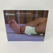 Owlet Dream Sock Plus Smart Baby Monitor Heart Rate O2 NIB Sealed Fast Ship