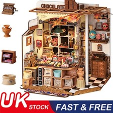 Rolife DIY Doll House Kit With Furniture Miniature 3D Model Wooden Dollhouse Kit