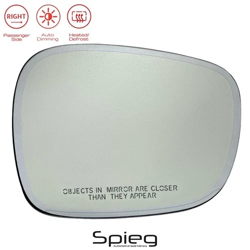 Side Mirror Glass for 2011-2014 BMW X3 F25 with Heated 4pin plug Passenger Side