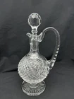 Vintage WATERFORD CRYSTAL GLASS PRESTIGE CLARET DECANTER, 11 5/8" tall
