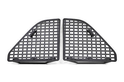 DV8 Offroad MPJL-01 Rear Window Molle Panels for 18-23 Jeep Wrangler JL 4DR
