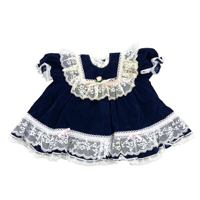 white and black lace peplum dress Lace corset midi dress with bows 34 (FR) / White/black main image 1