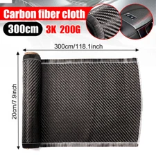 118 inch Real Carbon Fiber Cloth 2 x 2 Twill Weave Carbon Fiber Fabric Roll 3k