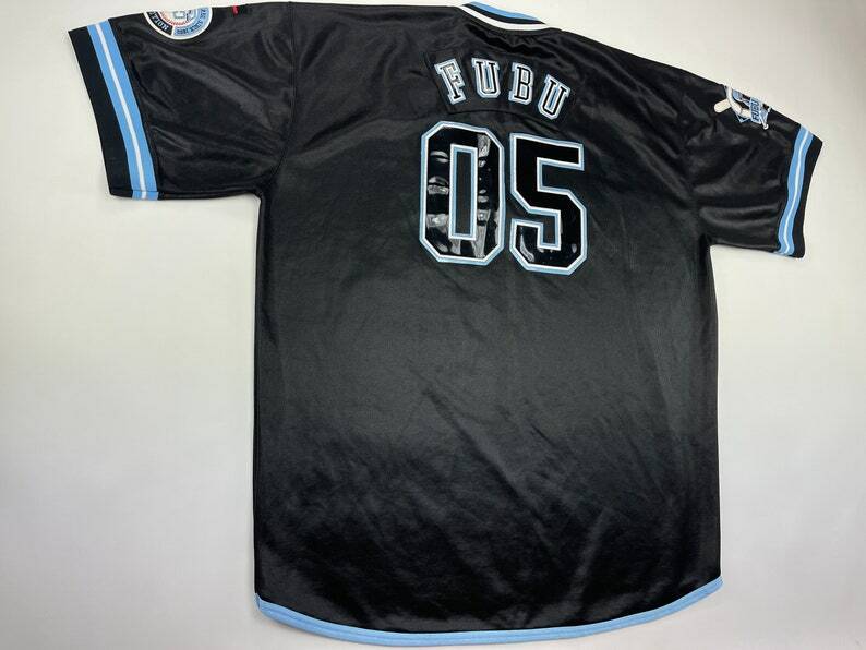 FUBU jersey, Atlanta t-shirt, black, vintage Georgia shirt