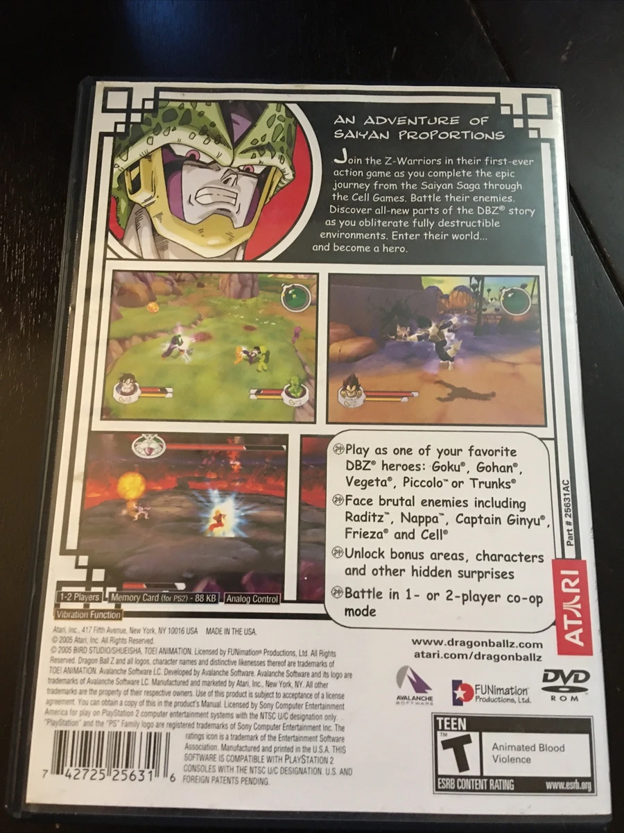 Dragon Ball Z Budokai Tenkaichi 3 REPRODUCTION ART Only No - Israel