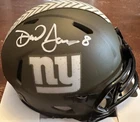 Daniel Jones Signed NY Giants STS Mini Helmet Fanatics COA