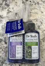Dr Teal's 3oz Relax  Relief Lavender Foaming Bath  Eucalyptus Foaming Bath 2PC