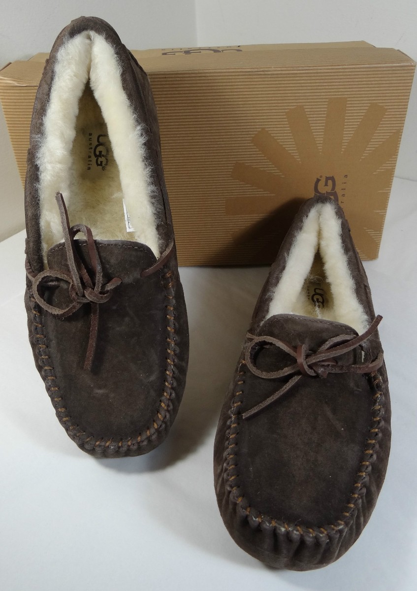 UGG ダコタDakota モカシン　expresso ブラウン UGG® Australia Dakota Shearling Expresso Brown Slipper Moccasins 5