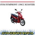 <!--F#f_0-->SYM SYMPHONY 150CC SCOOTER FACTORY WORKSHOP REPAIR SERVICE MANUAL~DVD<!--F/-->